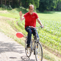 Rinderspacher auf Radltour - der SPD-Landtagsfraktionschef unterwegs im Landkreis Oberallgäu