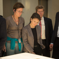 Isabell Zacharias, Helga Schmitt-Bussinger und Georg Rosenthal
