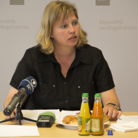 Ruth Waldmann bei PK zu Barrierefreiheit