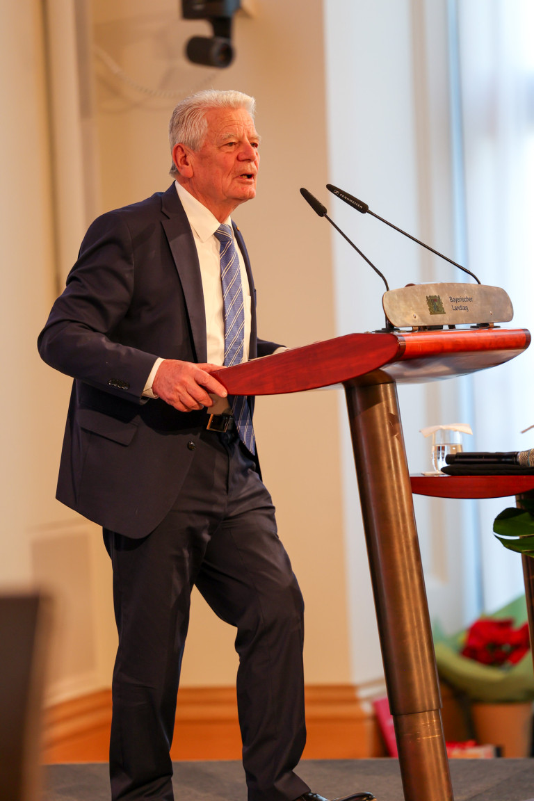 Laudator Bundespräsident a. D. Joachim Gauck