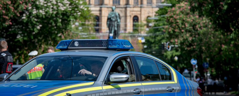 Polizei Landtag Foto