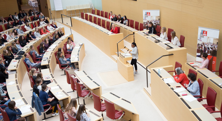 Mädchenparlament 2018 - Plenum