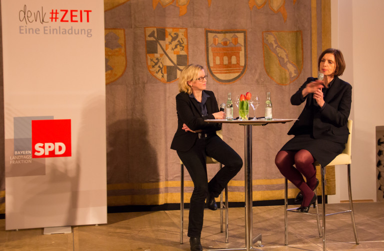 talk#ZEIT: Natascha Kohnen und Prof. Dr. Jutta Allmendinger
