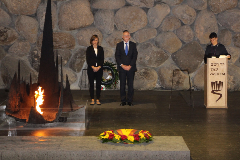 Pfaffmann und Strohmayr in Yad Vashem