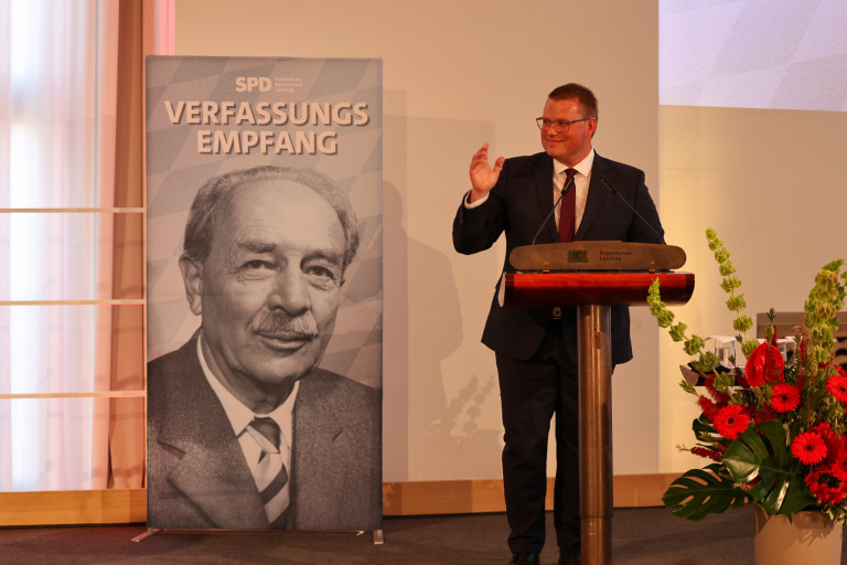 Verfassungsempfang Fraktionsvorsitzender Holger Grießhammer