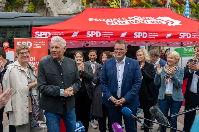 Bild vom Start
