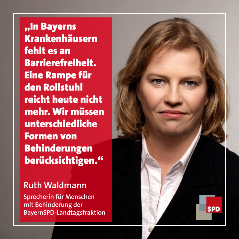 Ruth Waldmann zu Barrierefreiheit