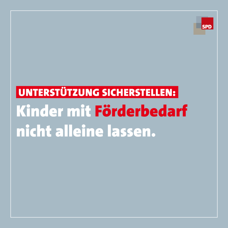 Förderbedarf